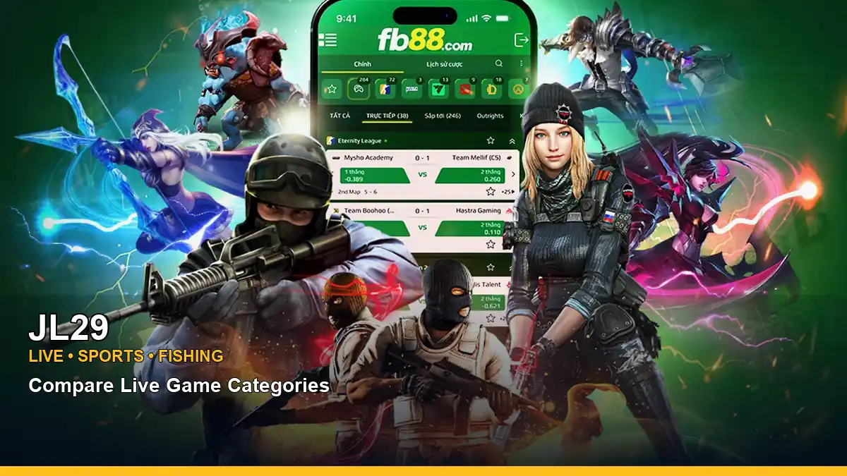 JL29 sports betting and arcade games for Philippine players